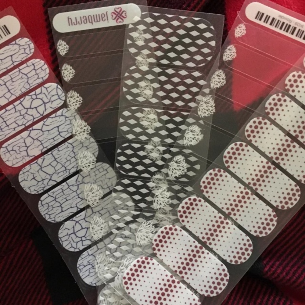 5 jamberry half sheets